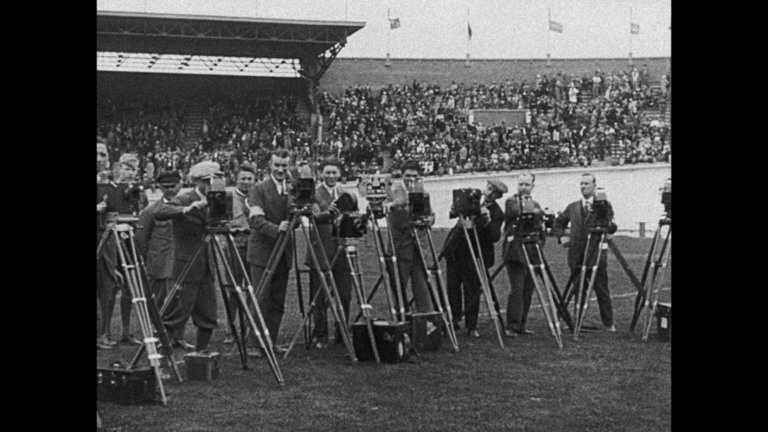 Screen capture from 100 Years of Olympic Films