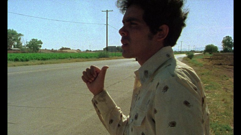 Screen capture from ¡Alambrista!