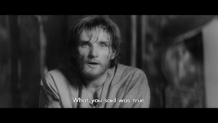 Screen capture from Andrei Rublev
