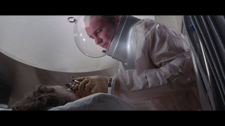 Screen capture from The Andromeda Strain