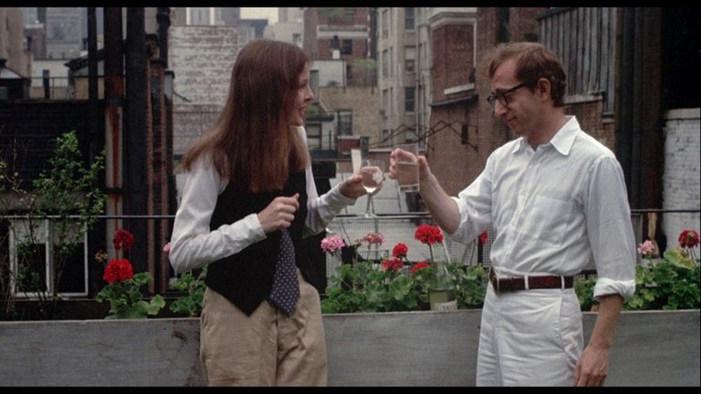 Screen capture from Annie Hall