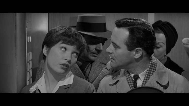 Screen capture from The Apartment
