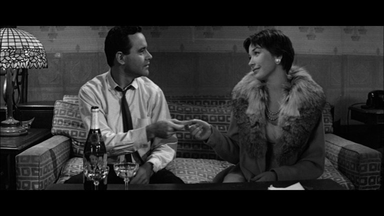 Screen capture from The Apartment