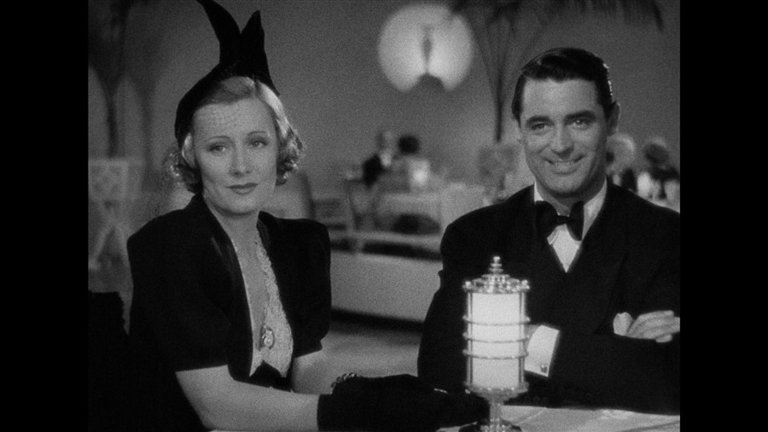 Screen capture from The Awful Truth