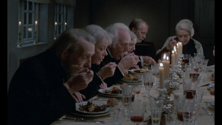 Screen capture from Babette’s Feast