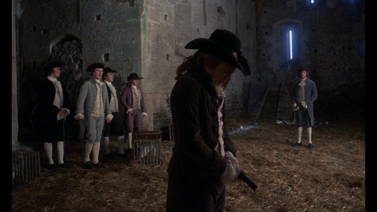 Screen capture from Barry Lyndon