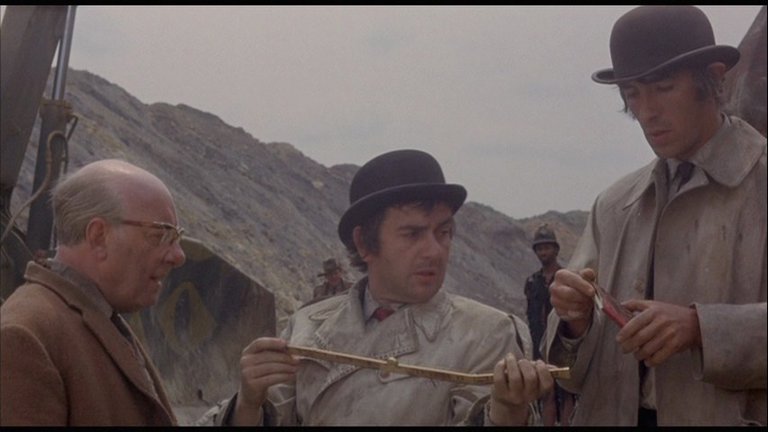 Screen capture from The Bed Sitting Room
