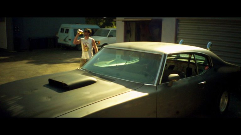 Screen capture from Bellflower