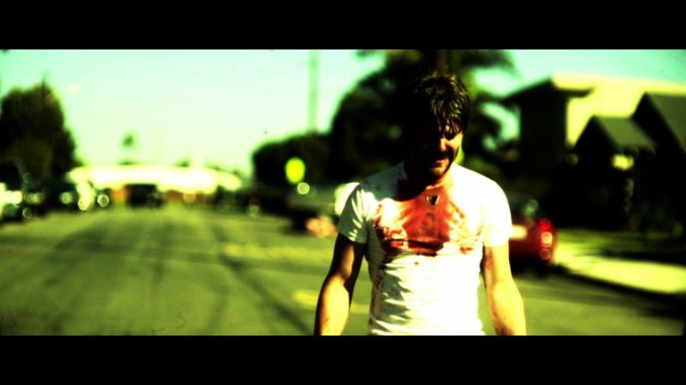 Screen capture from Bellflower