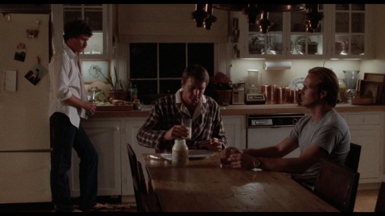 Screen capture from The Big Chill