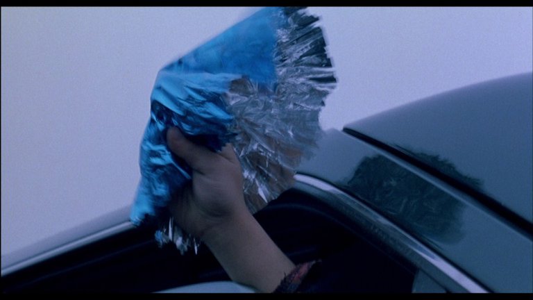 Screen capture from Three Colors: Blue
