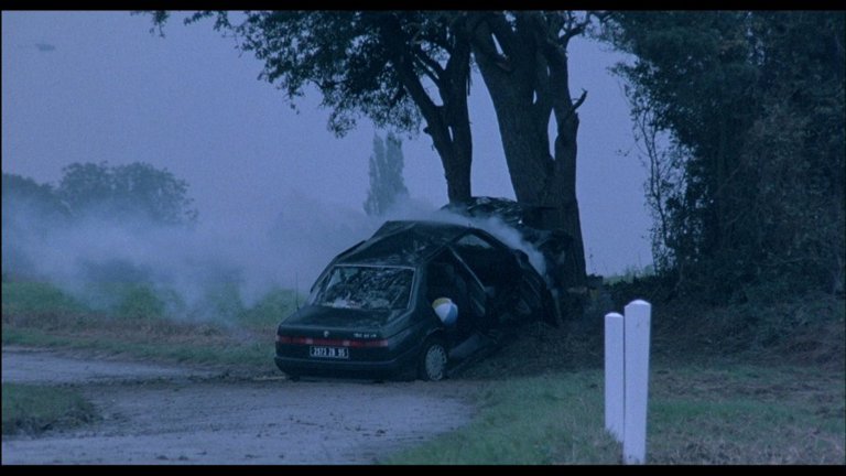 Screen capture from Three Colors: Blue