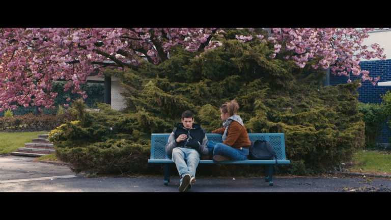 Screen capture from Blue Is the Warmest Color