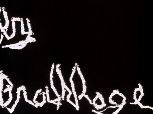 Screen capture from By Brakhage: An Anthology