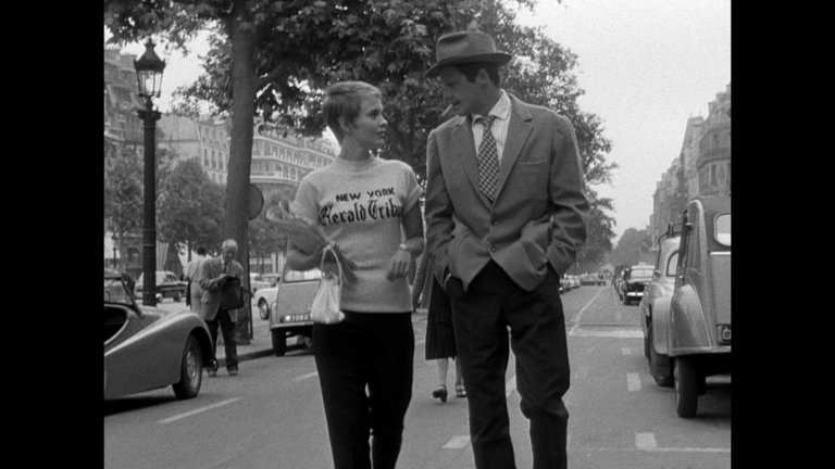 Screen capture from Breathless