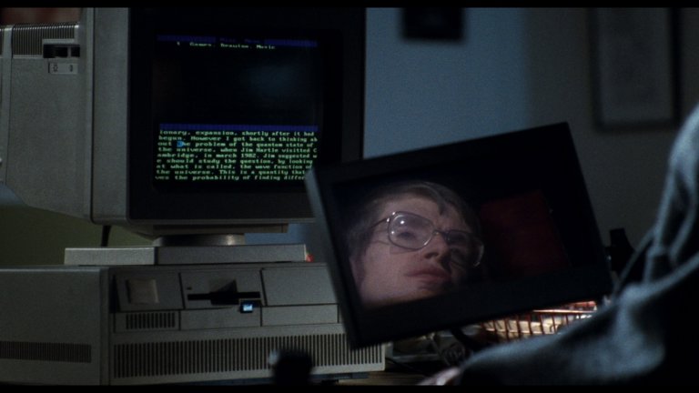 Screen capture from A Brief History of Time