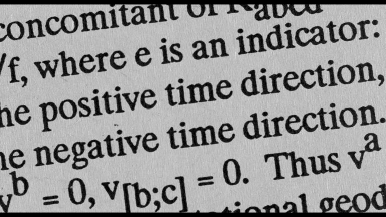 Screen capture from A Brief History of Time