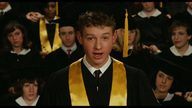 Screen capture from Broadcast News