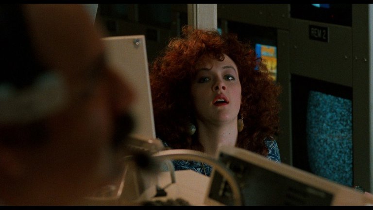 Screen capture from Broadcast News