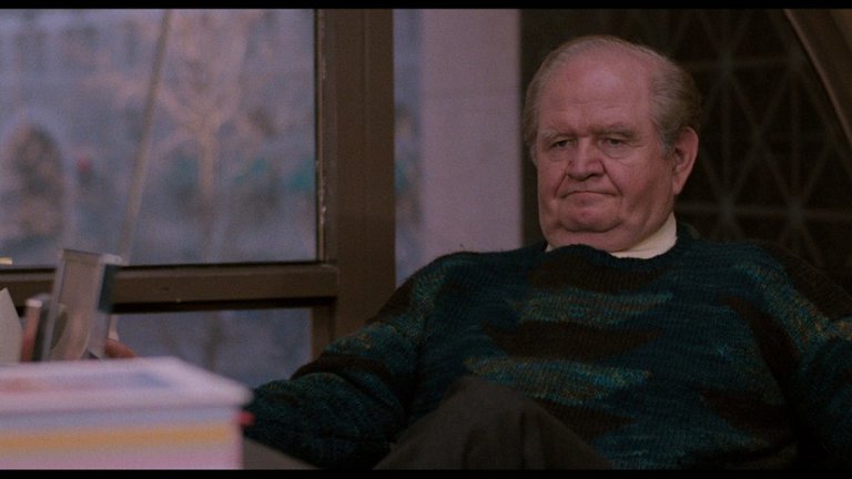 Screen capture from Broadcast News