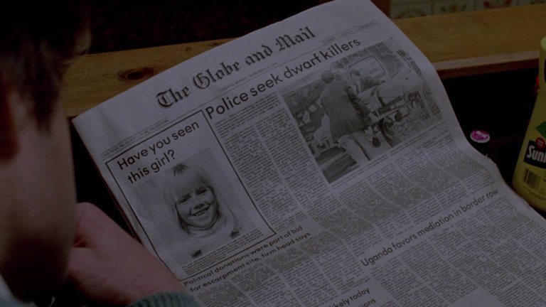 Screen capture from The Brood