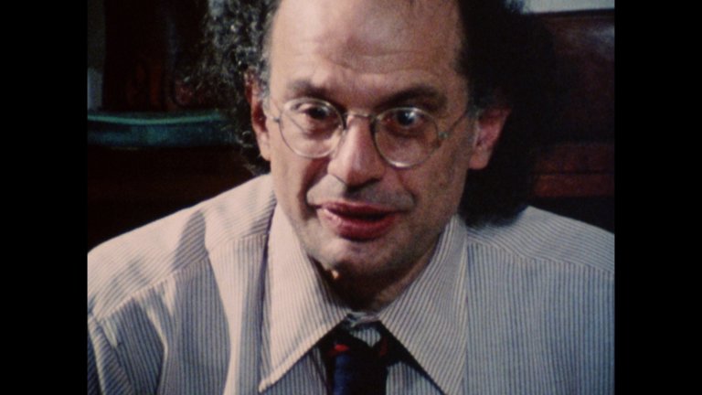 Screen capture from Burroughs: The Movie