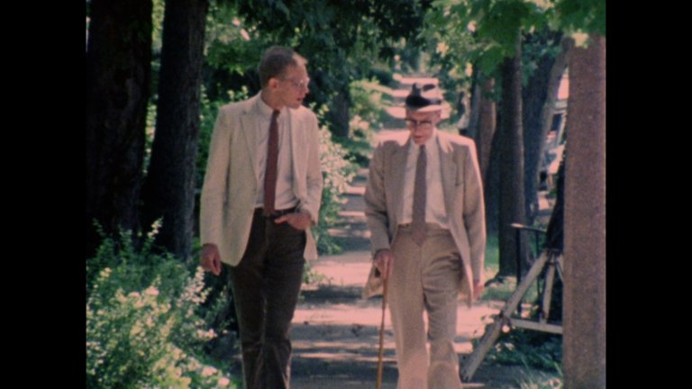 Screen capture from Burroughs: The Movie
