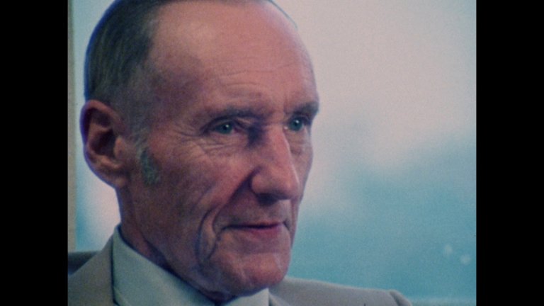 Screen capture from Burroughs: The Movie