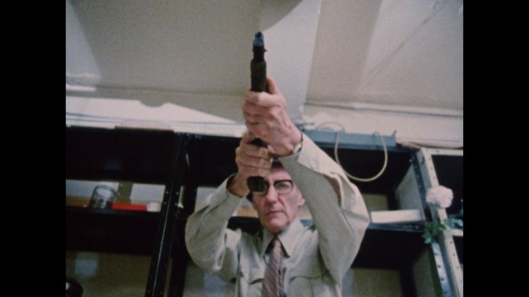 Screen capture from Burroughs: The Movie
