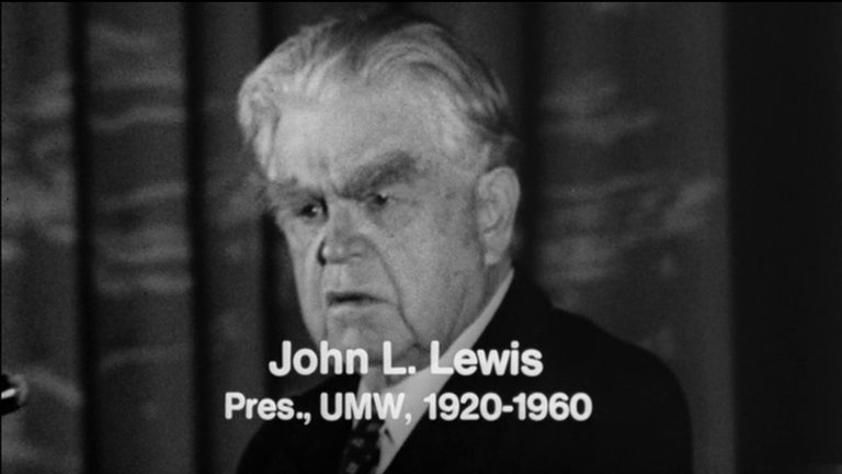 Screen capture from Harlan County USA