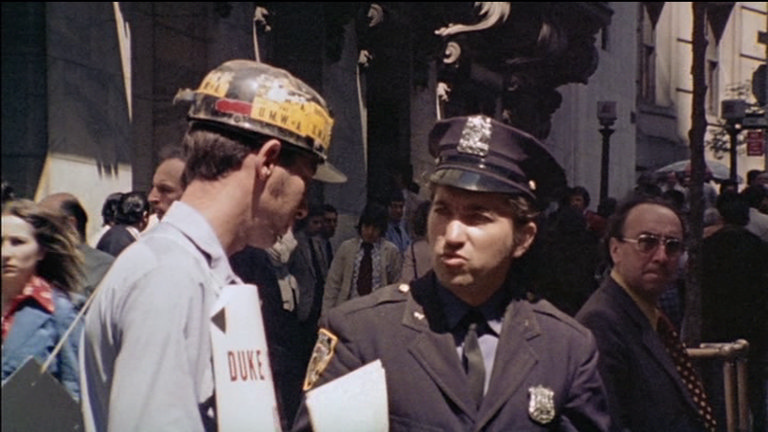 Screen capture from Harlan County USA