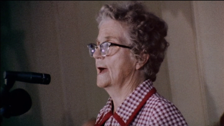 Screen capture from Harlan County USA
