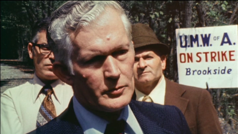 Screen capture from Harlan County USA