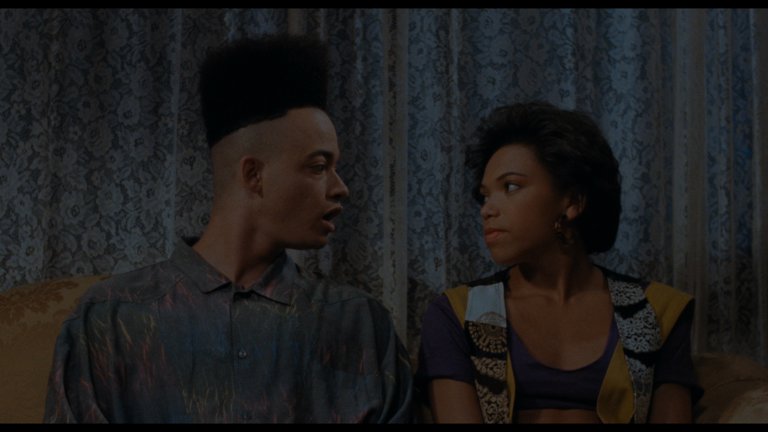 Screen capture from House Party
