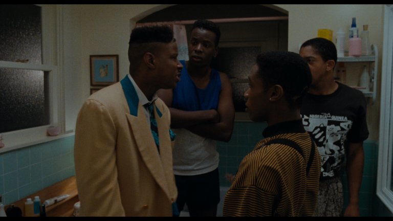 Screen capture from House Party