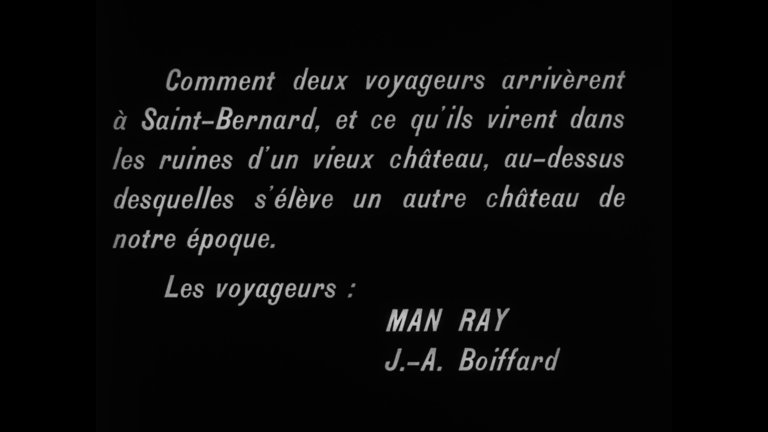 Screen capture from Return to Reason: Four Films by Man Ray