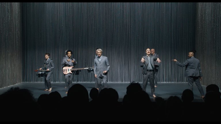 Screen capture from David Byrne's American Utopia