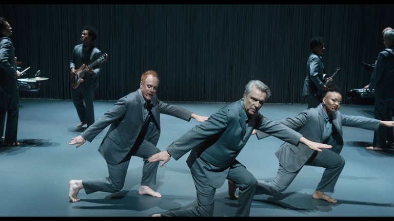 Screen capture from David Byrne's American Utopia