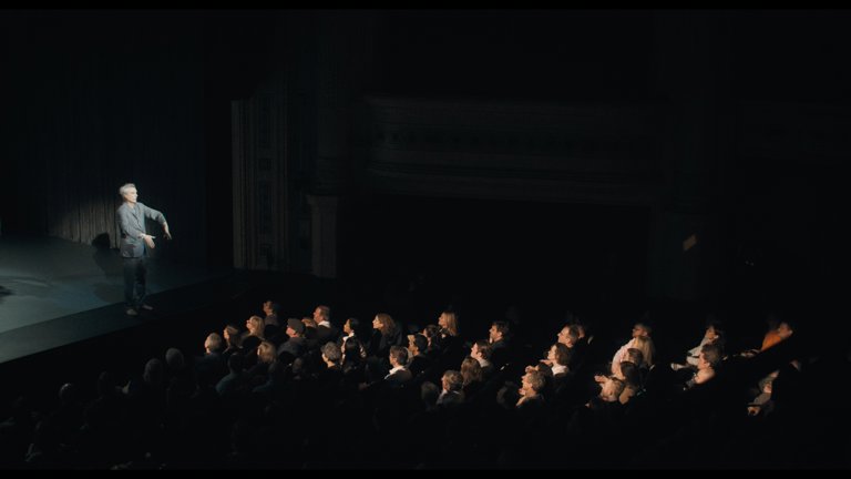 Screen capture from David Byrne's American Utopia