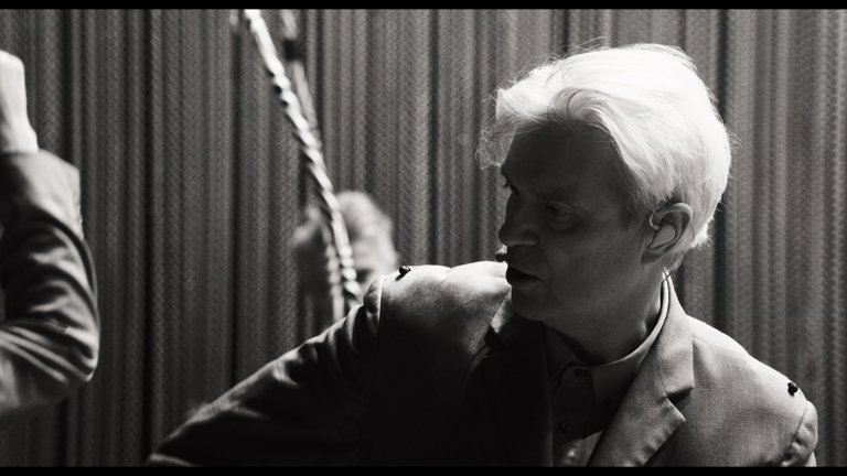 Screen capture from David Byrne's American Utopia