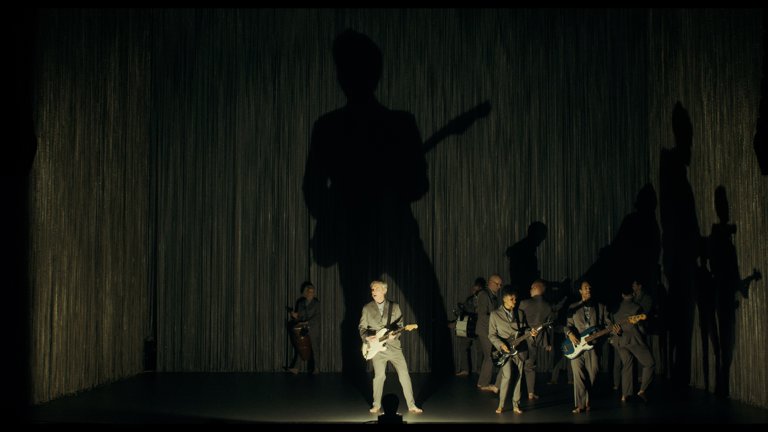 Screen capture from David Byrne's American Utopia