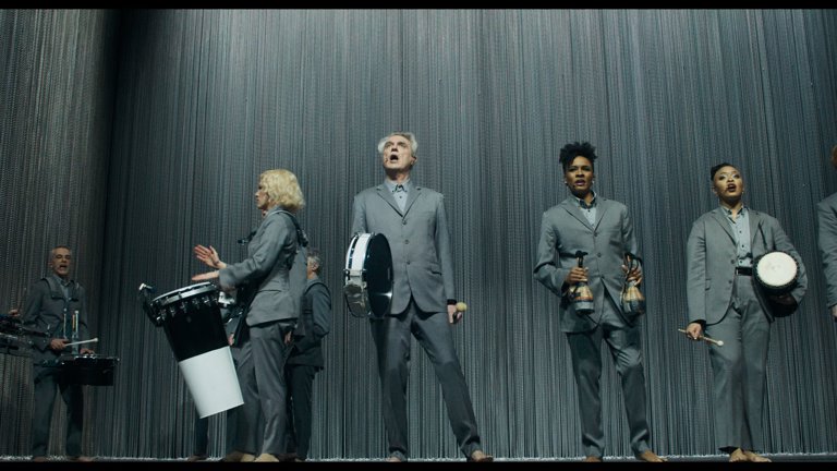 Screen capture from David Byrne's American Utopia