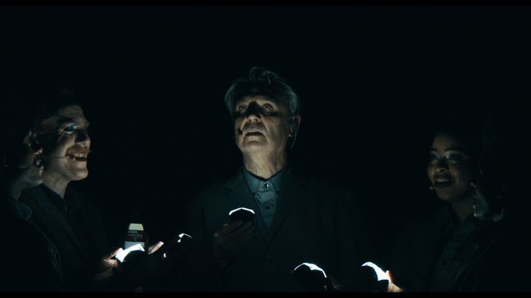 Screen capture from David Byrne's American Utopia