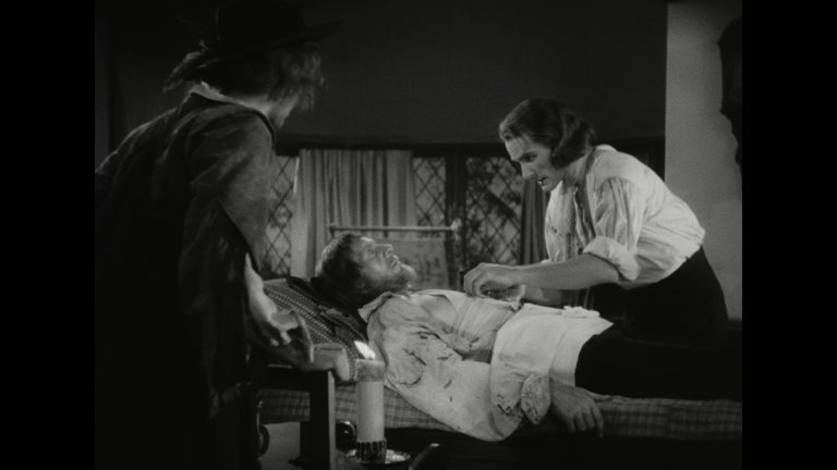 Screen capture from Captain Blood