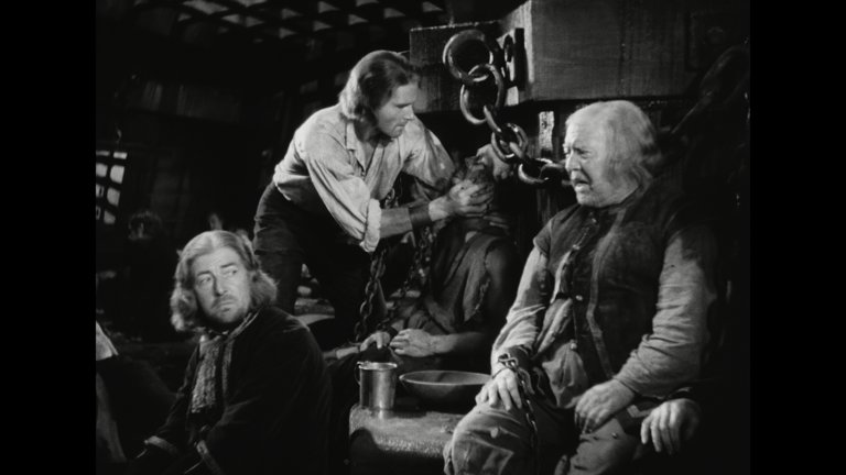 Screen capture from Captain Blood