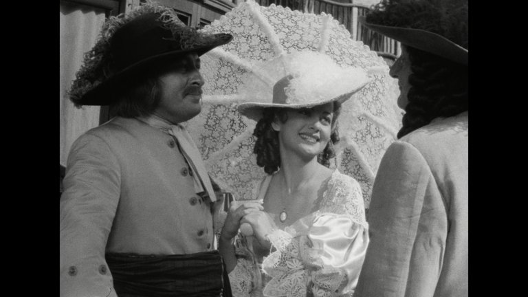 Screen capture from Captain Blood