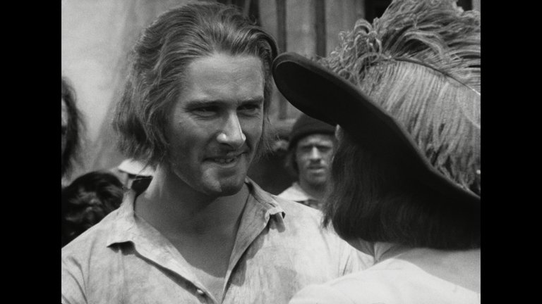 Screen capture from Captain Blood