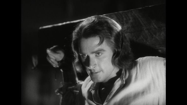 Screen capture from Captain Blood