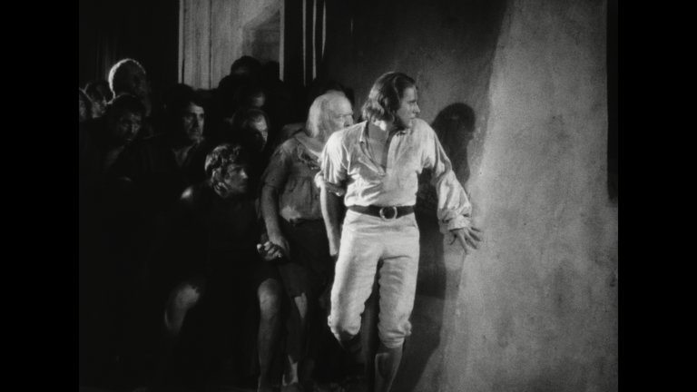 Screen capture from Captain Blood