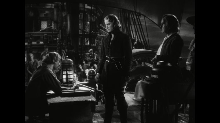 Screen capture from Captain Blood
